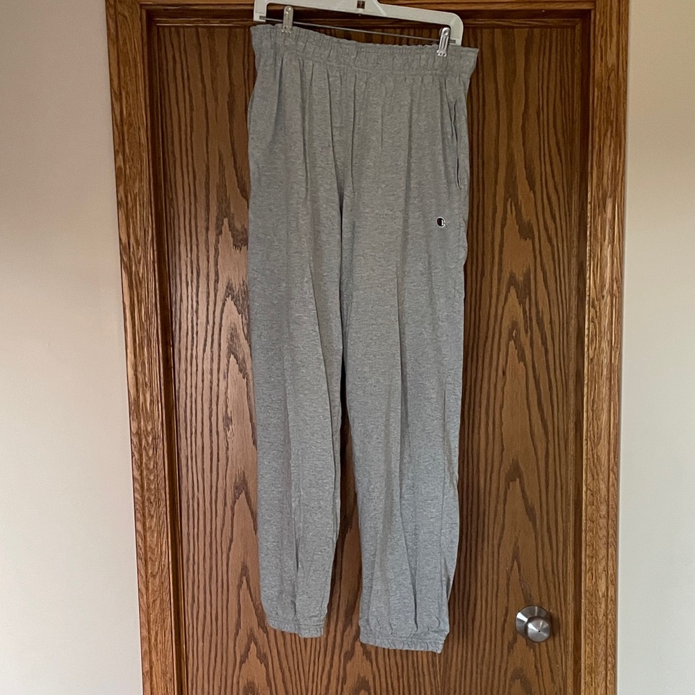Champion Men's Heather Gray Sweatpants